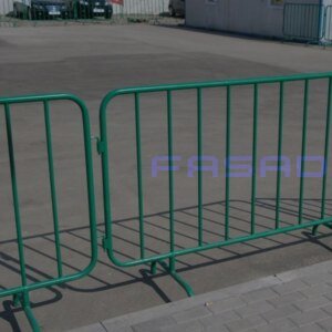 Фото Мобильные фан-барьеры для большого потока людей на массовых мероприятиях