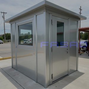 ПБК-01 ДВП - компактный пост охраны из оцинкованного профлиста C8 