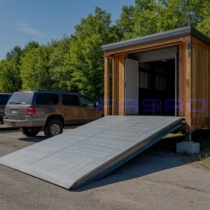 Эстакады металлические погрузочные рифленые ЭСТ - 2 