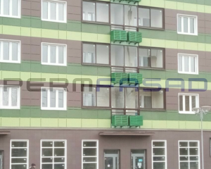 Фото Фасадные панели металлические материал покрытия сайдинг