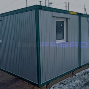 Штаб строительства МЗ-16 с МДФ панелями 
