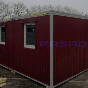 Модульный штаб МЗ-14 из трех блок контейнеров 